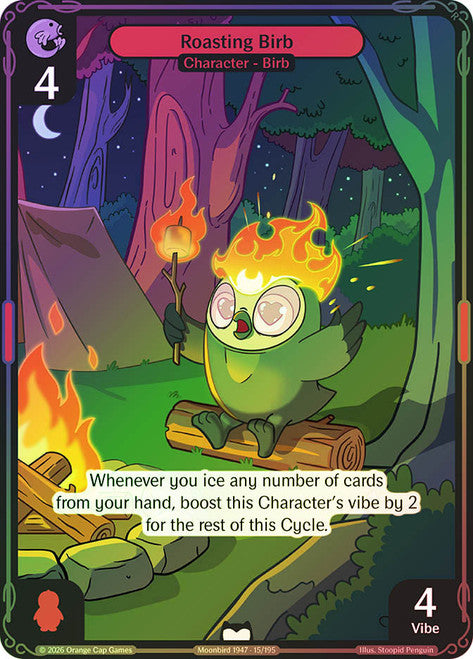 Roasting Birb #015 Common Foil