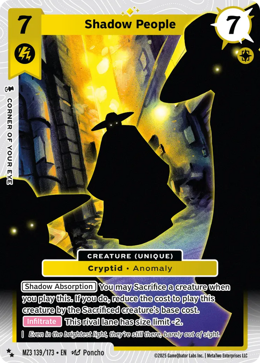 Shadow People MZ3_139 Super Rare