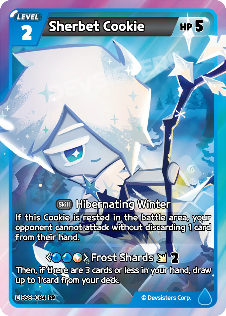 Sherbet Cookie BS8-084 SUPER RARE (BLUE MIX)