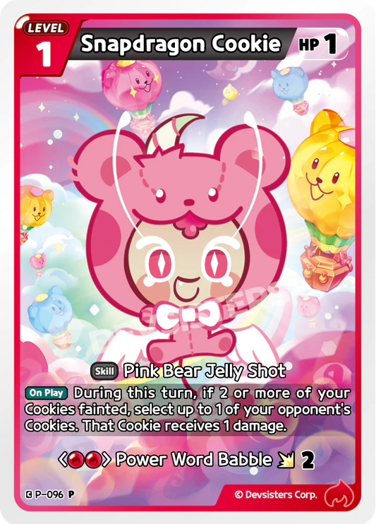 Snapdragon Cookie P-096 PROMO (RED)