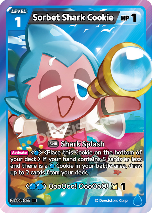 Sorbet Shark Cookie BS4-077 SR