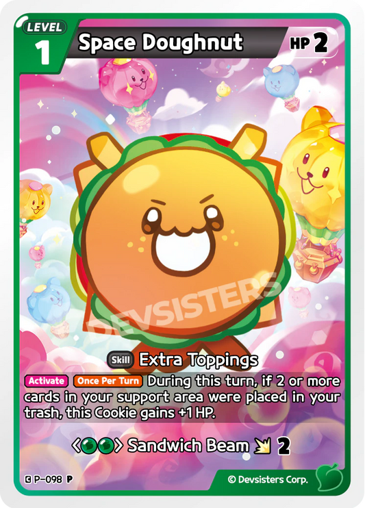 Space Doughnut P-098 PROMO (GREEN)