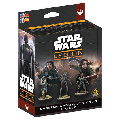 Star Wars Legion: Cassian Andor, Jyn Erso & K-2SO