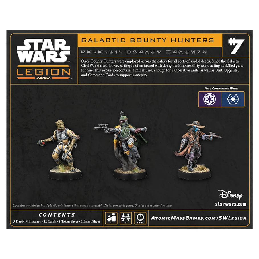 Star Wars Legion: Galactic Bounty Hunters