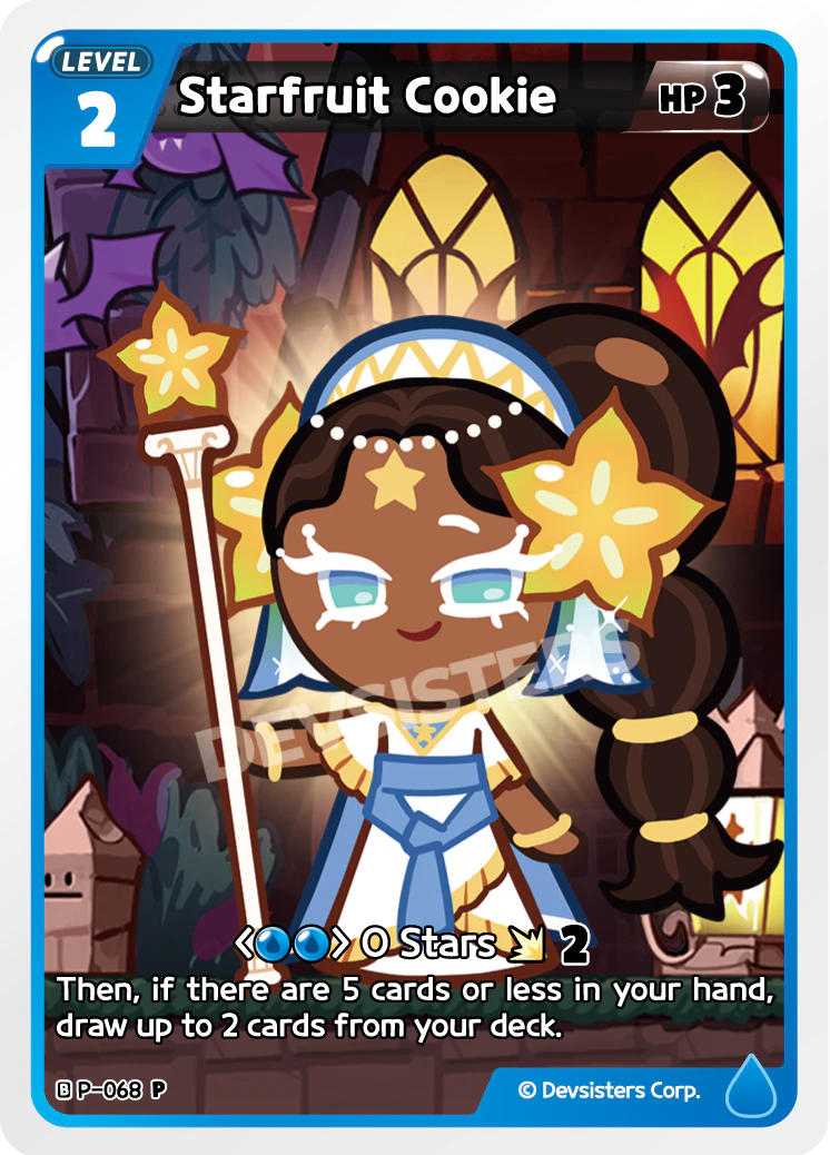 Starfruit Cookie P_068 Blue Promo