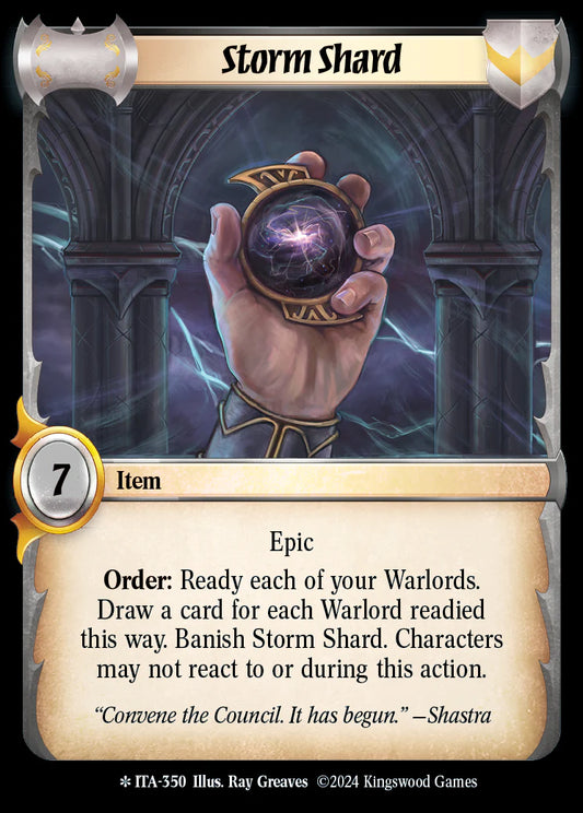 Storm Shard ITA-350 Legendary
