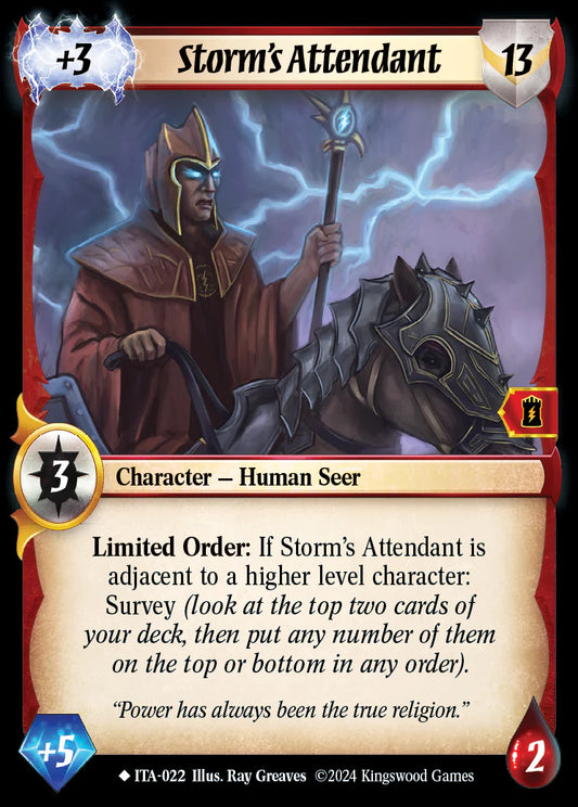 Storm's Attendant ITA-022 Foil