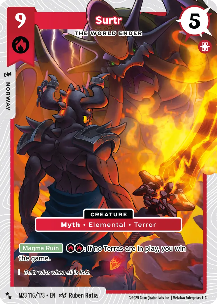 Surtr MZ3_116 Super Rare