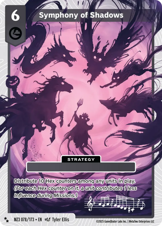 Symphony of Shadows MZ3_078 Super Rare