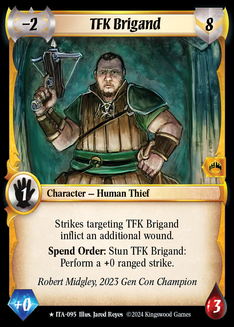 TFK Brigand ITA-095 Rare