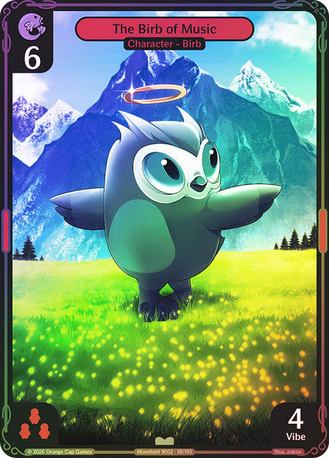 The Birb of Music #018 Uncommon Foil