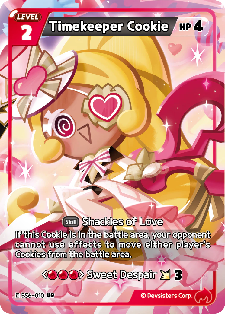Timekeeper Cookie  BS6_010 Red UR