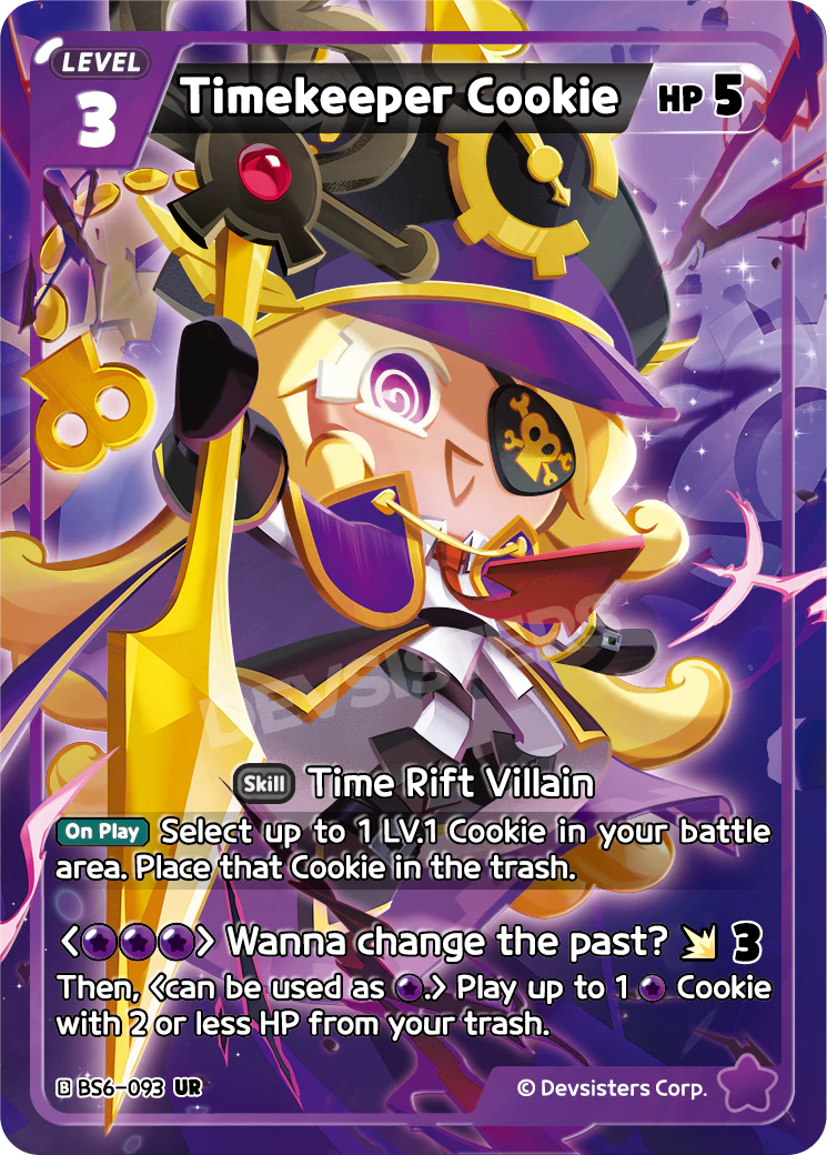 Timekeeper Cookie  BS6_093 Purple UR