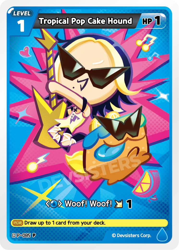 Tropical Pop Cake Hound P-085 PROMO (BLUE)