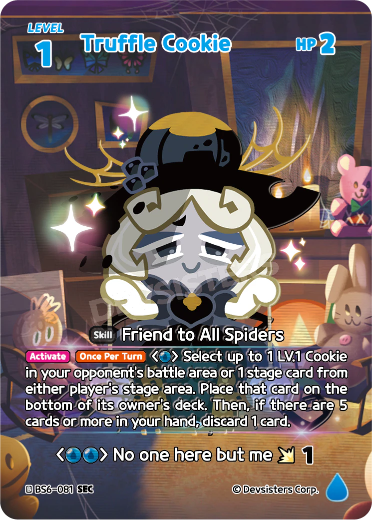 Truffle Cookie BS6_081 Blue SEC