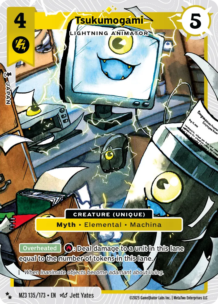 Tsukumogami MZ3_135 Super Rare