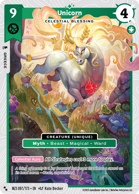 Unicorn MZ3_097 Super Rare