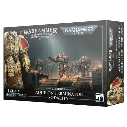 Warhammer 40,000 Adeptus Custodes Aquilon Terminator Sodality