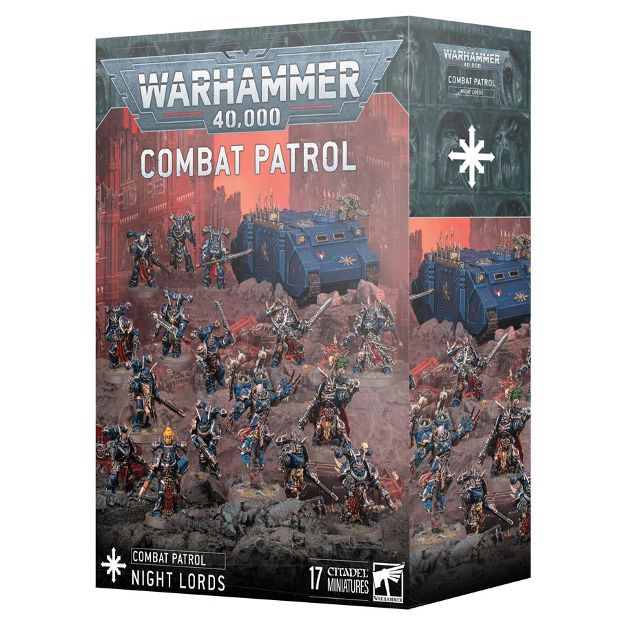 Warhammer 40,000 Chaos Space Marines Combat Patrol Night Lords