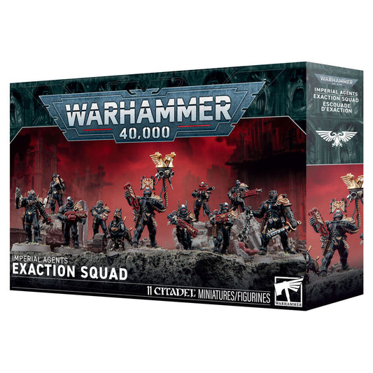 Warhammer 40,000 Imperial Agents Exaction Squad