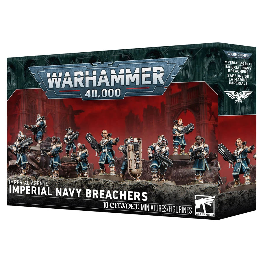 Warhammer 40,000 Imperial Agents Imperial Navy Breachers