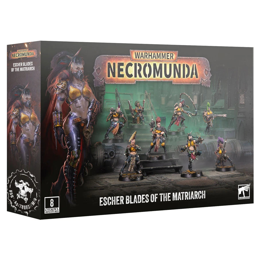 Warhammer 40,000 Necromunda Escher Blades of Martiarch