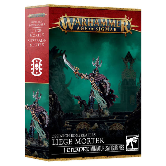 Warhammer Age of Sigmar Ossiarch Bonereapers: Liege-Mortek