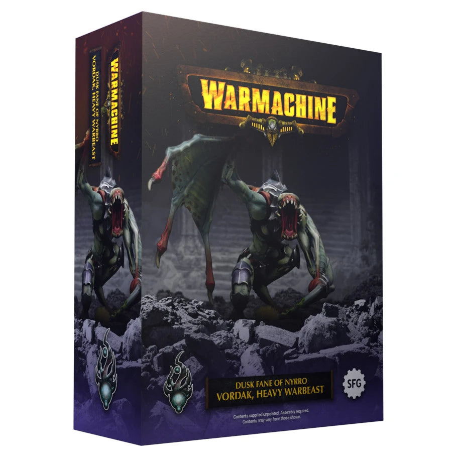 Warmachine Dusk Fane of Nyrro Vordak Heavy Warbeast
