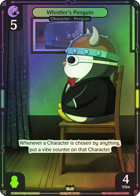 Whistler's Penguin #081 Uncommon Foil