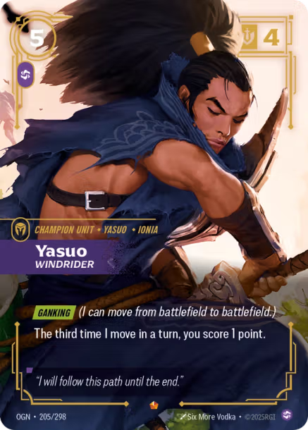 Yasuo Windrider OGN 205-298 Epic