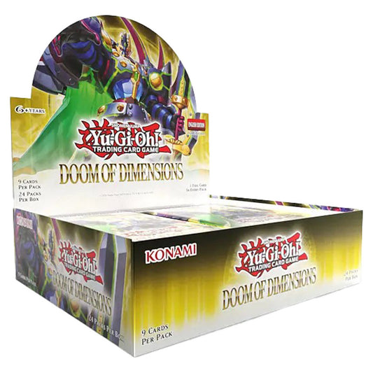 Yugioh! Doom of Dimensions Booster Box
