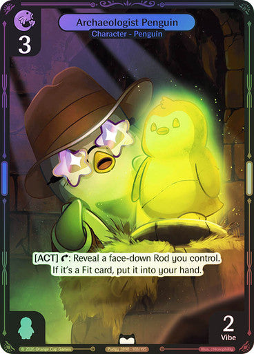Archaeologist penguin #103 Common Foil