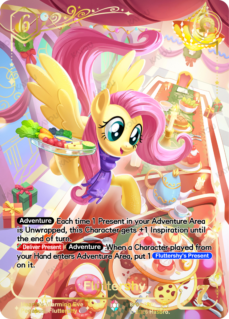 Hearth's Warming Eve Fluttershy  BP04-CR02