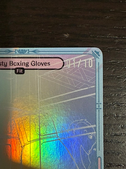 Trusty Boxing Gloves #183 Sketch 01/10