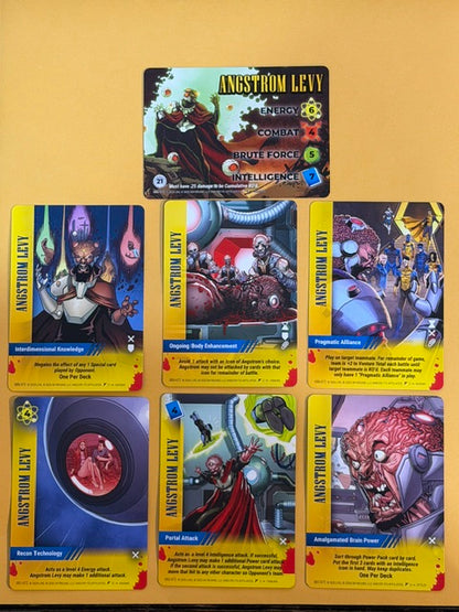 ANGSTROM LEVY Overpower Skybound Invincible/Walking Dead 7-Card Set