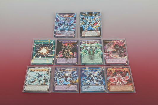 Yugioh: Rarity 5 Complete 10 Card Overframe Set