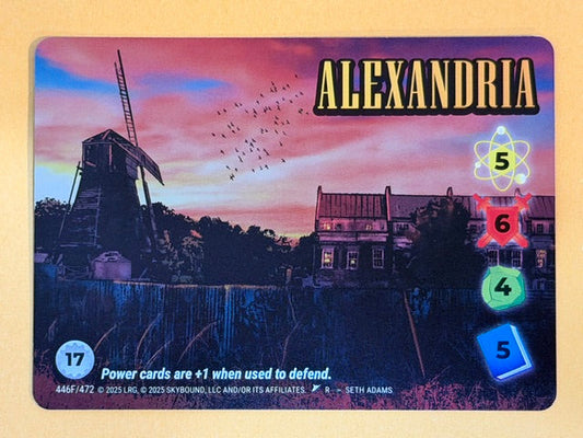 ALEXANDRIA 446F/472 Overpower Skybound Invincible/Walking Dead RARE FOIL