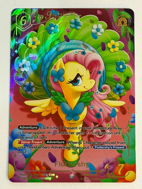 Hearth's Warming Eve Fluttershy *BP04-CR02 Box Topper
