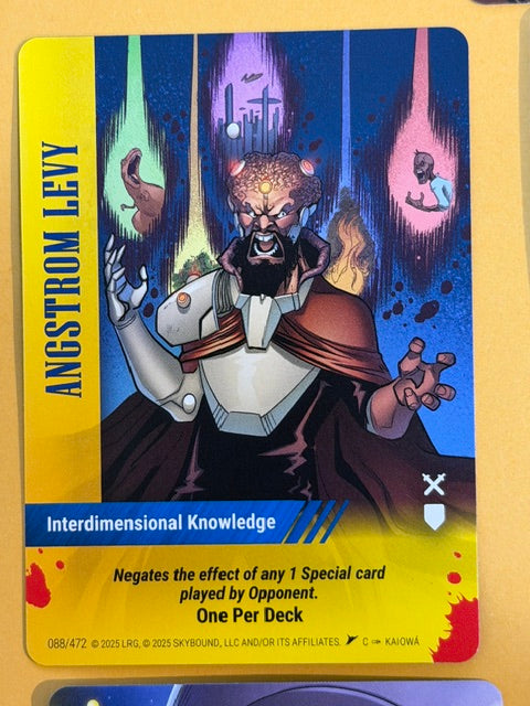 ANGSTROM LEVY Overpower Skybound Invincible/Walking Dead 7-Card Set