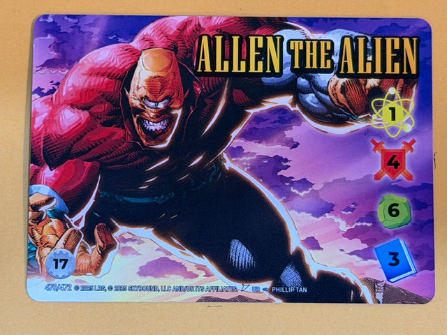 ALLEN THE ALIEN 470/472 Overpower Skybound Invincible/Walking Dead ULTRA RARE
