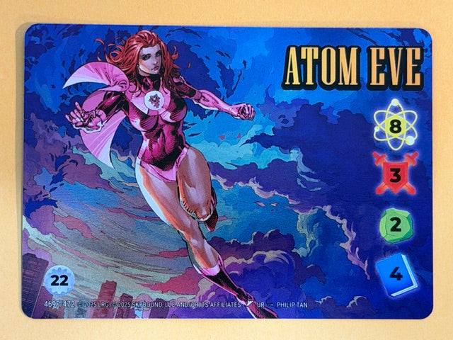 ATOM EVE 469F/472 Overpower Skybound Invincible/Walking Dead ULTRA RARE FOIL
