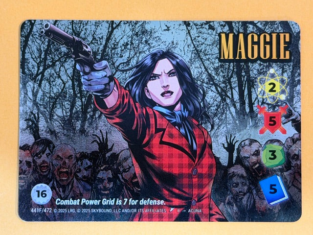 MAGGIE 441F/472 Overpower Skybound Invincible/Walking Dead RARE FOIL