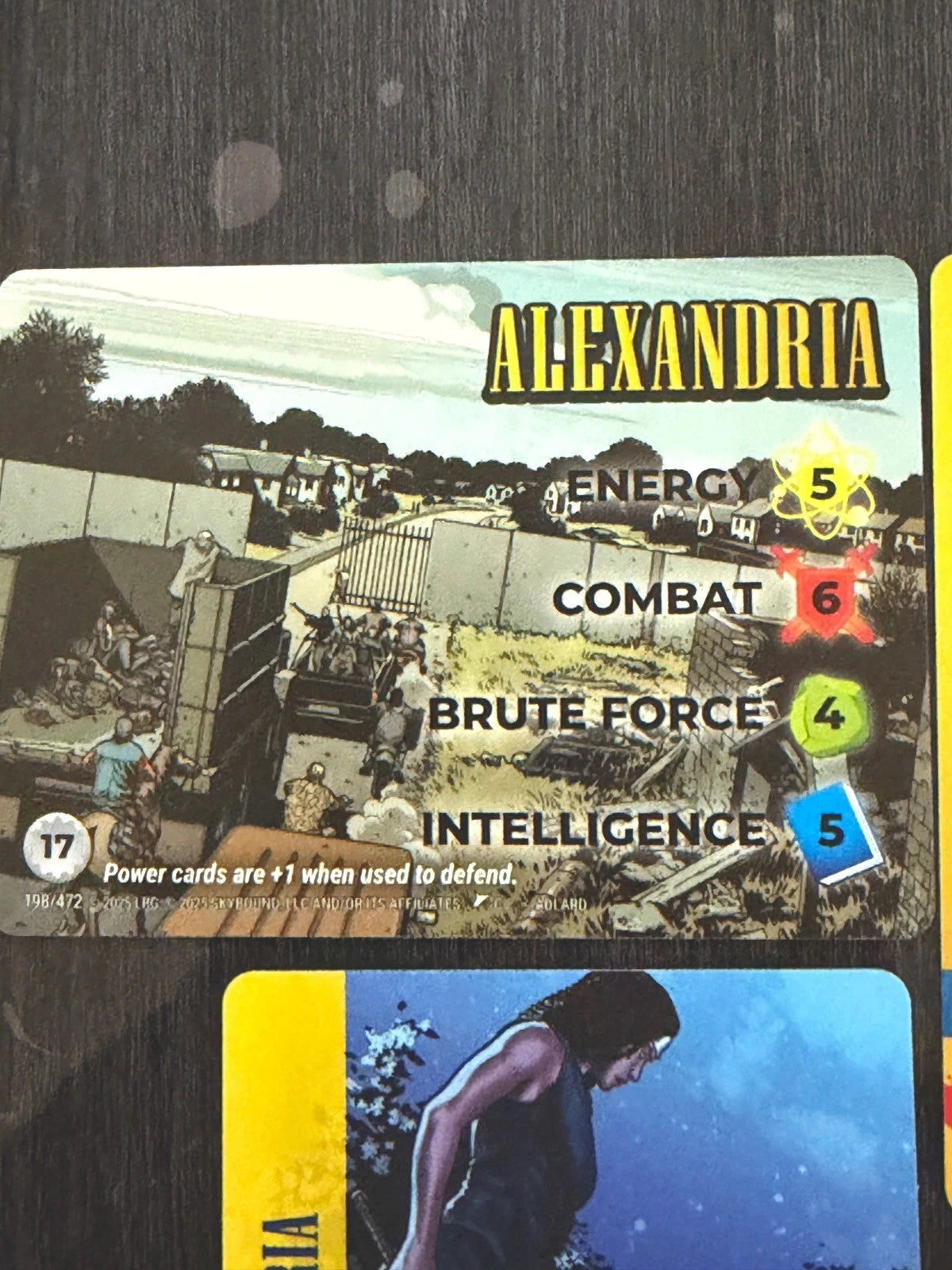 ALEXANDRIA 7 Card Set Overpower Skybound Invincible/Walking Dead