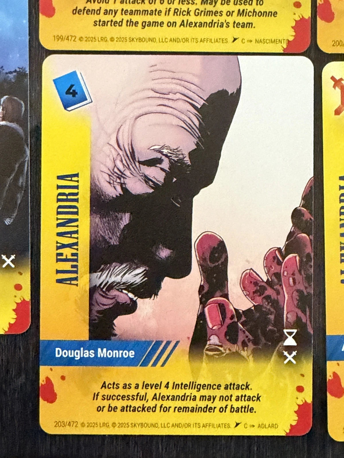 ALEXANDRIA 7 Card Set Overpower Skybound Invincible/Walking Dead